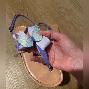 JoJo Siwa Lavender Winged Kids Sandals